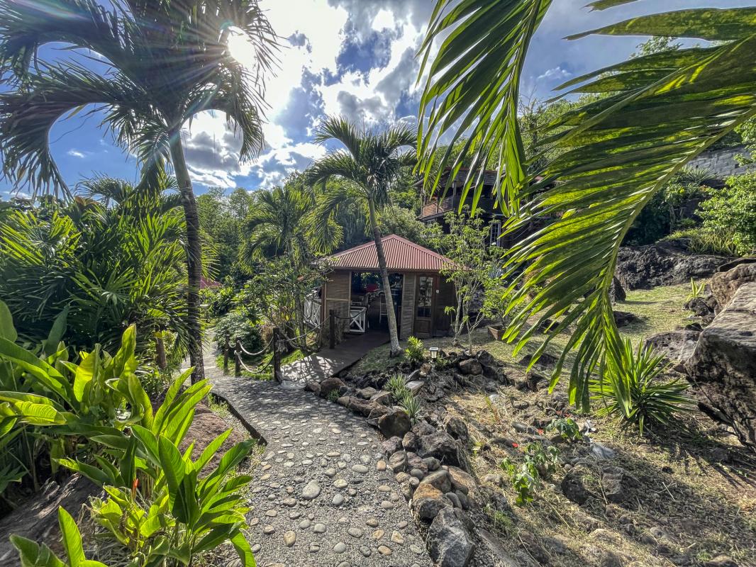 Location Domaine du Rocher Noir Pointe Noire Guadeloupe-espace petit déjeuner-55